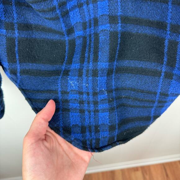 Vintage Polo Ralph Lauren Aztec Tribal Thick Button Down Men Size L Heavy Cotton - Picture 4 of 5